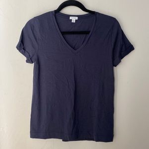 Cuyana XS Pima cotton v neck top
